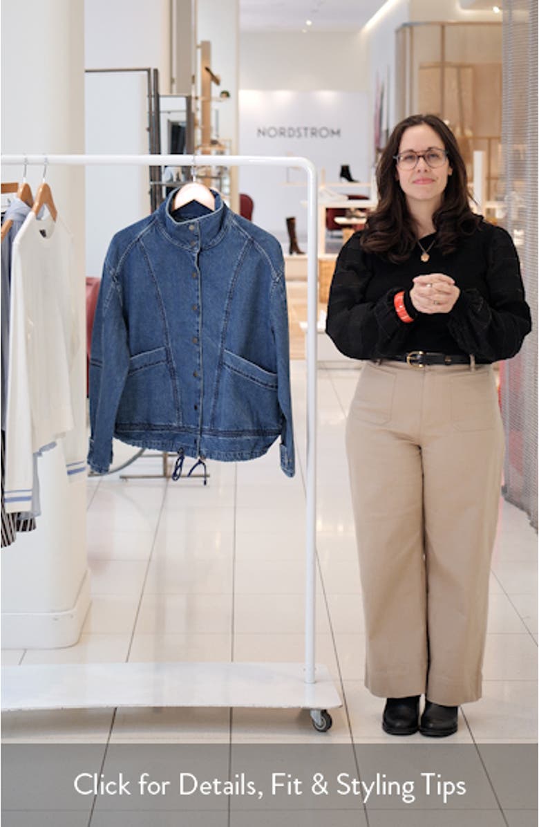 Denim Bomber Jacket, sales video thumbnail