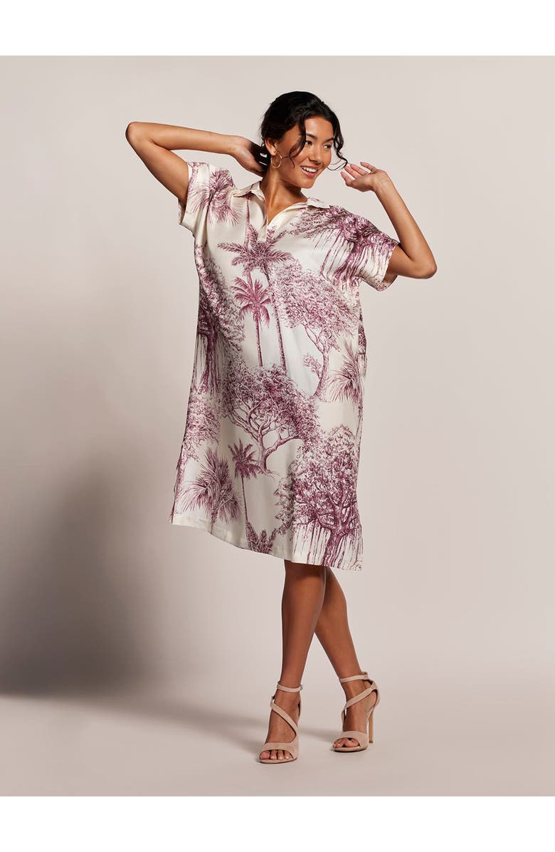 Tori Richard For the Trees Celeste Dress, Main, color, Shell