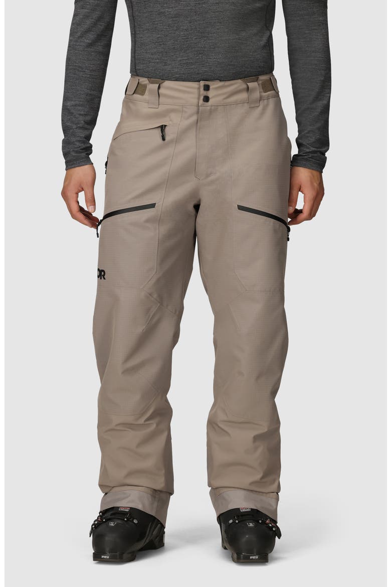 Powderverse Snow Pants, Main, color, SABLE