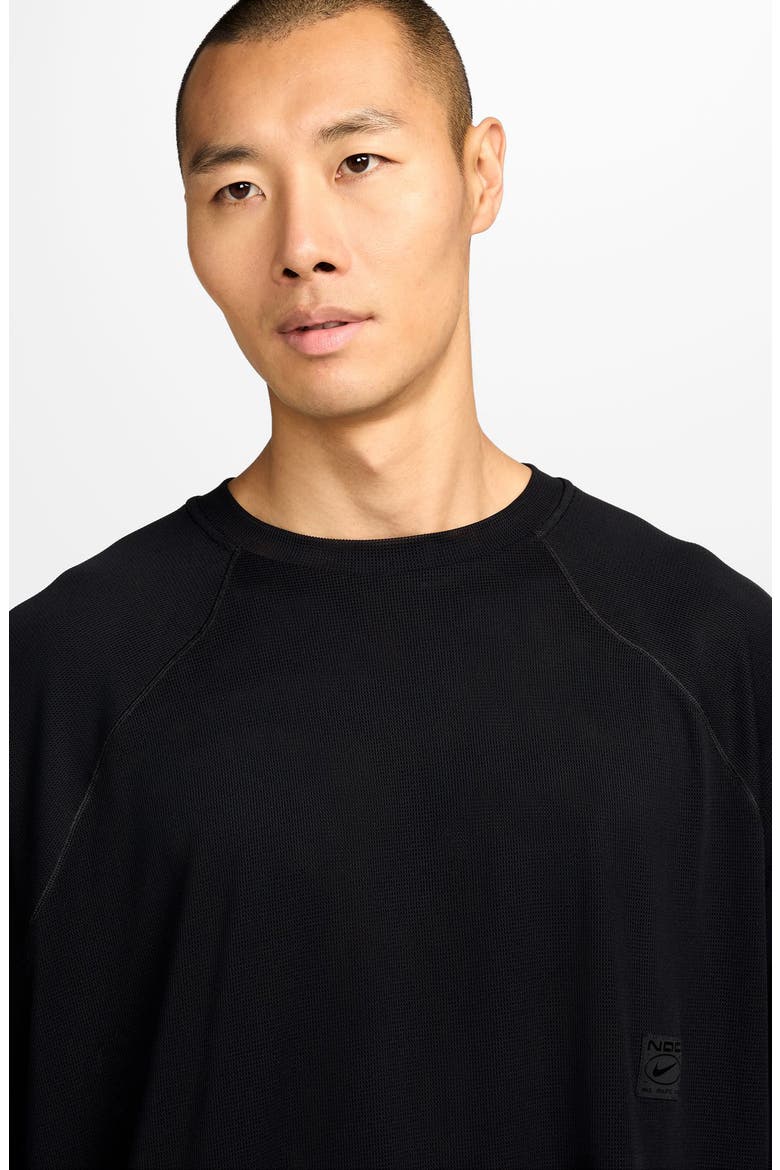 N.A.C. Dri-FIT Performance Reversible Long Sleeve T-Shirt, Alternate, color, BLACK/ BLACK