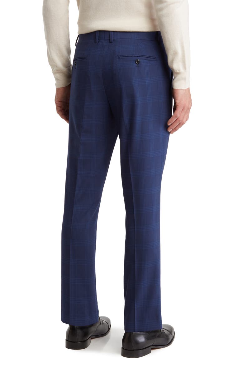 Original Penguin Navy Plaid Dress Pants, Alternate, color,