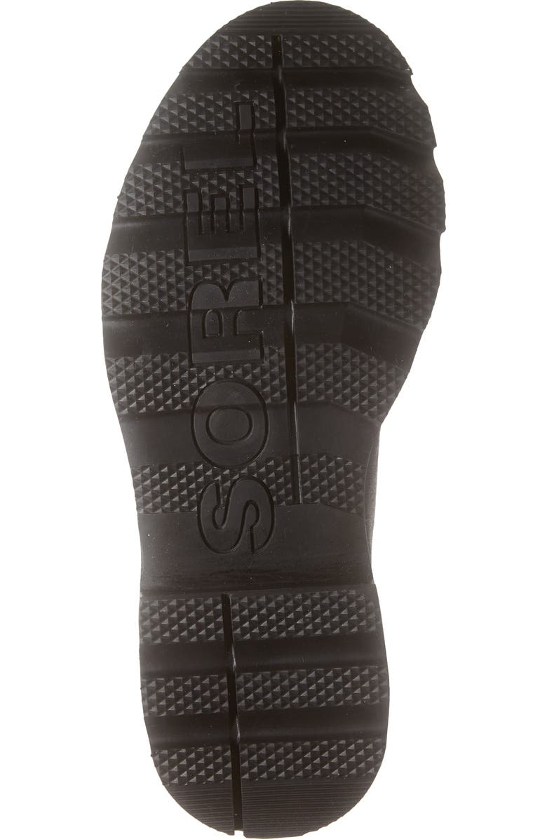 SOREL Lennox Genuine Shearling Trim Waterproof Lace-Up Boot, Alternate, color,