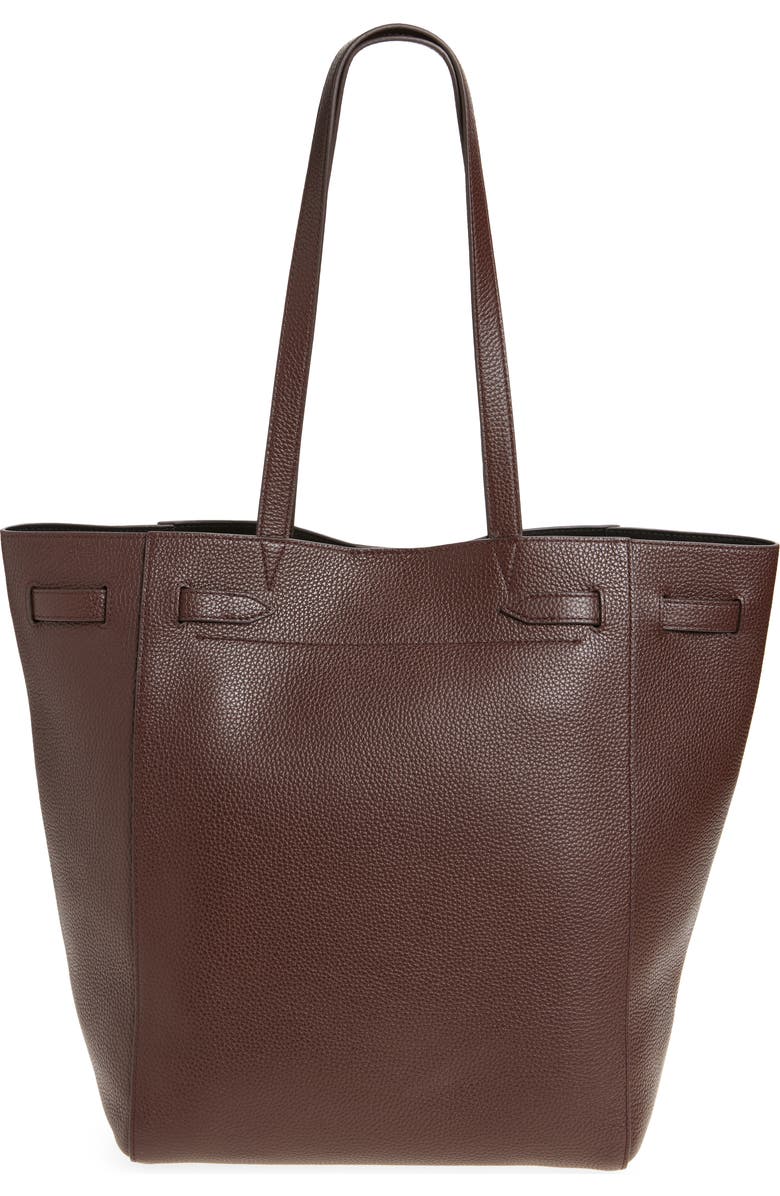 Veronica Beard Dash Leather Tote, Alternate, color,