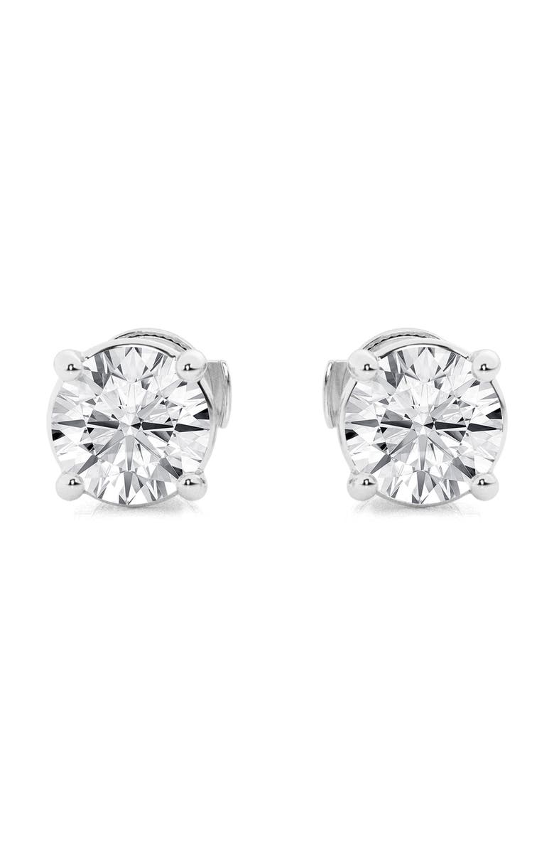 Badgley Mischka Collection 14K Gold Lab Created Diamond Stud Earrings - 2.00ct., Main, color, 