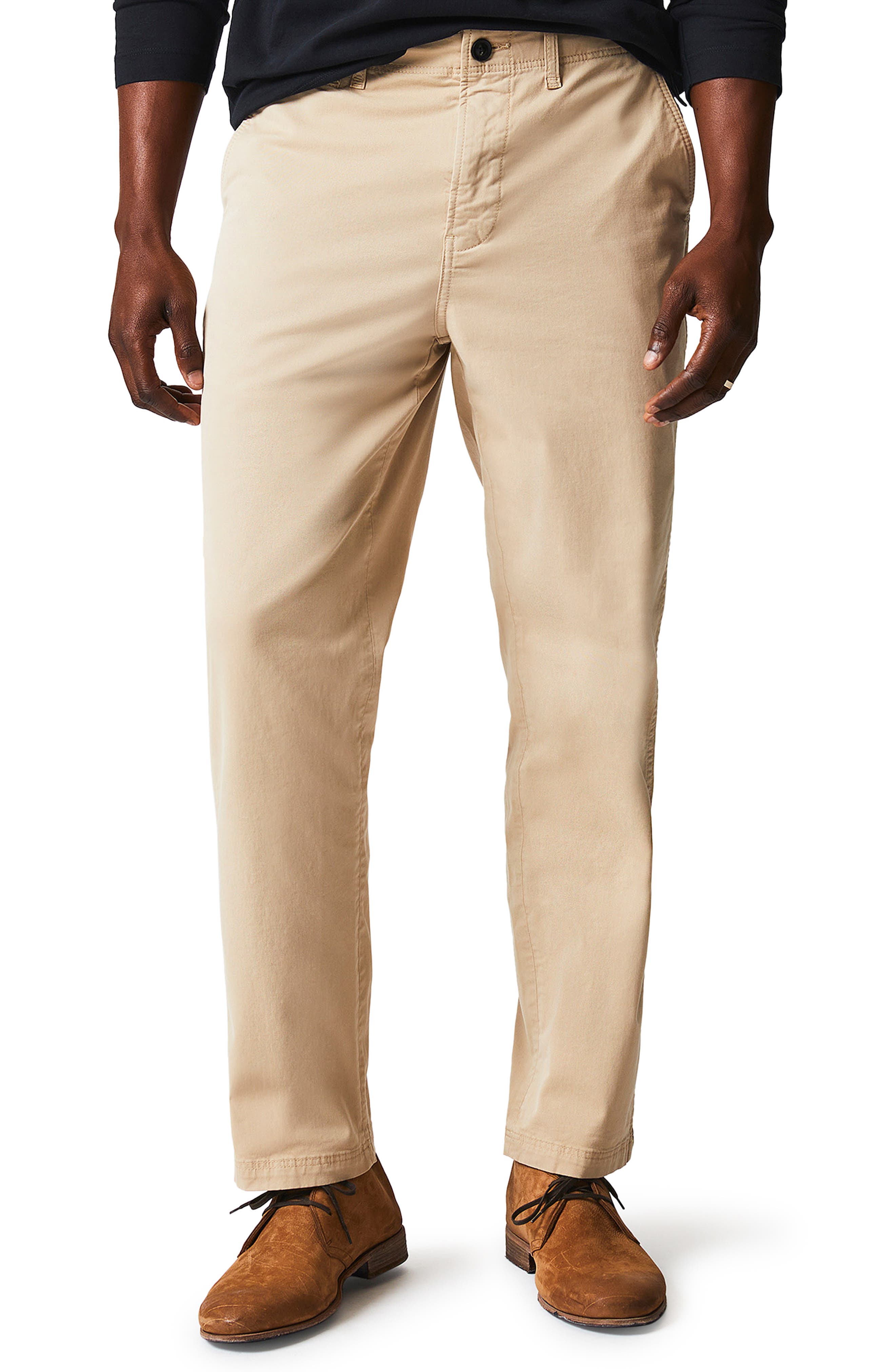Flat Front Strech Cotton Chinos - image 3