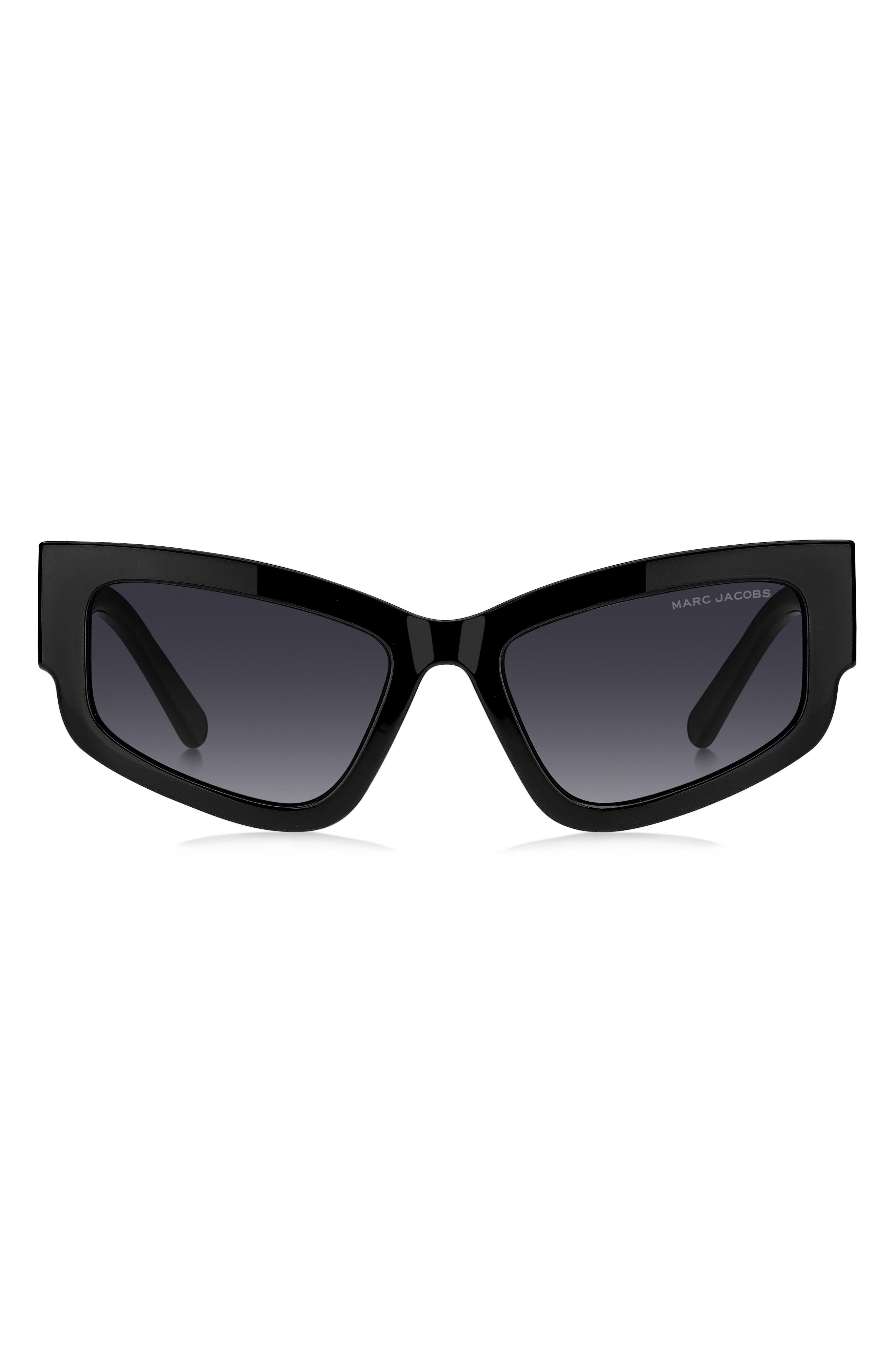 55mm Gradient Cat Eye Sunglasses