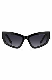 55mm Gradient Cat Eye Sunglasses