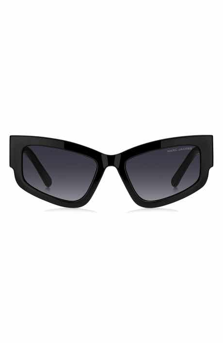 55mm Gradient Cat Eye Sunglasses