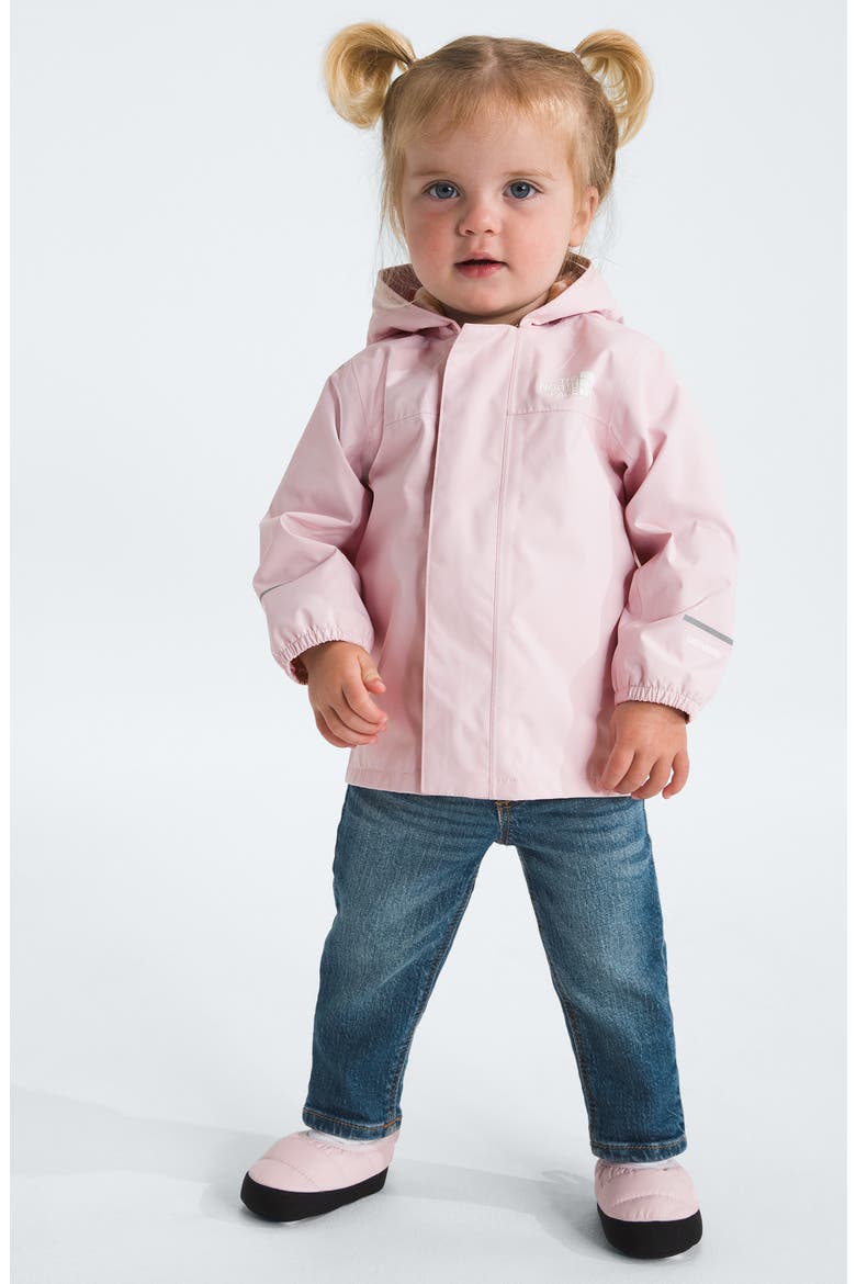 Antora Waterproof Recycled Polyester Rain Jacket, Alternate, color, PALE BLOSSOM