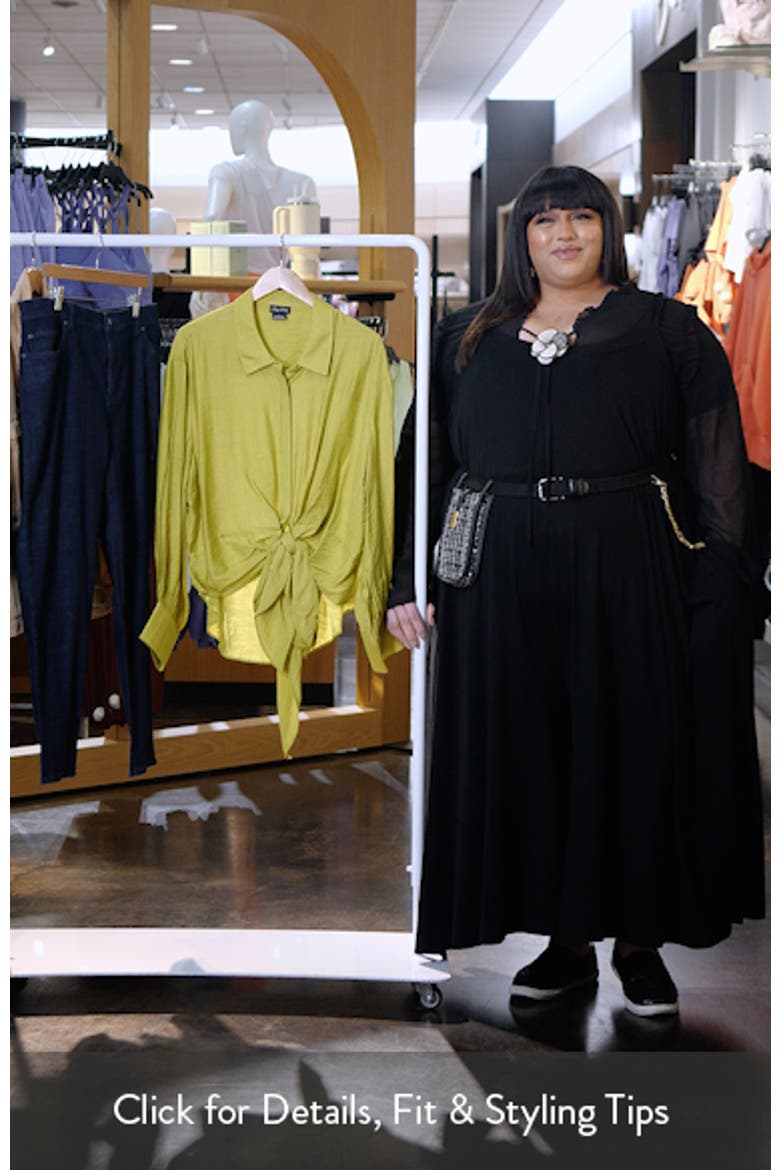 Rosabella Satin Shirt video