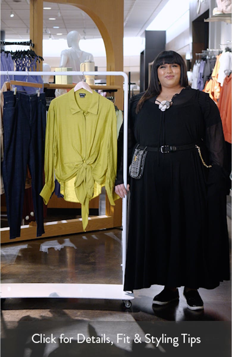 Rosabella Satin Shirt, sales video thumbnail