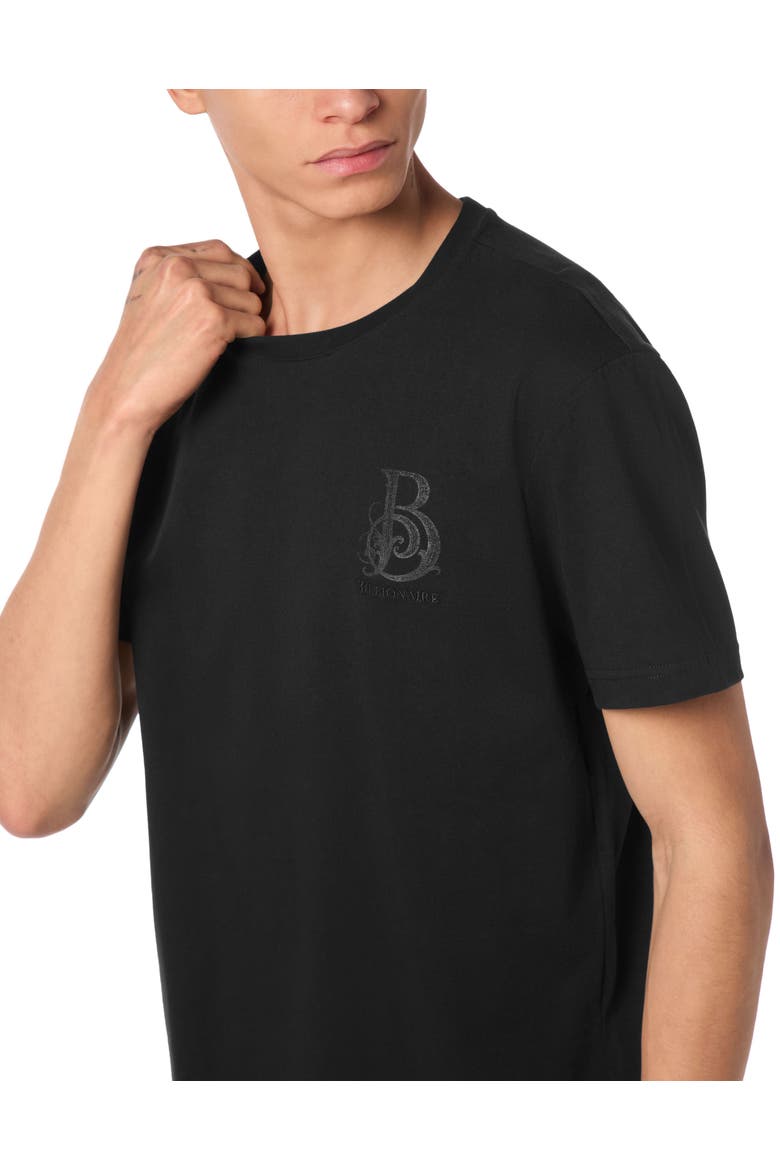 T-shirt Round Neck Ss Men, Alternate, color, black