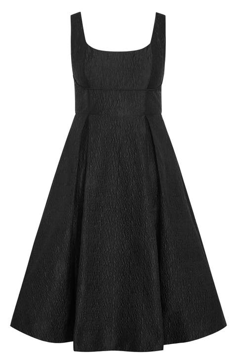 Estrella Square Neck Dress