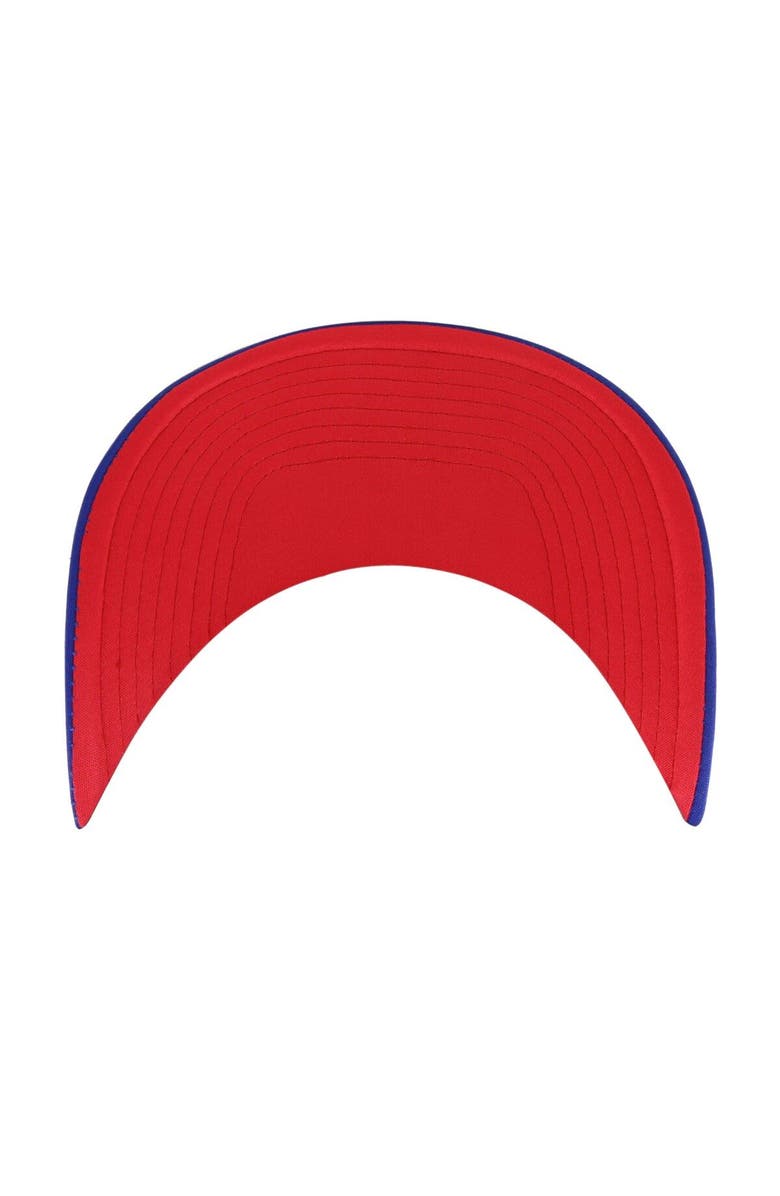 '47 Men's '47 Royal Chicago Cubs Backhaul Foam Trucker Snapback Hat, Alternate, color, Royal