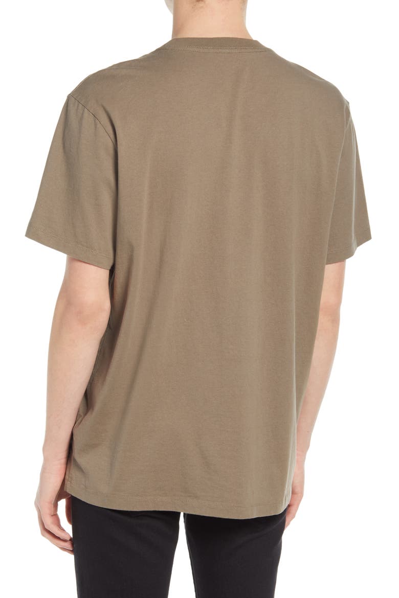 Dropout Graphic T-Shirt, Alternate, color, WASHED KHAKI BROWN