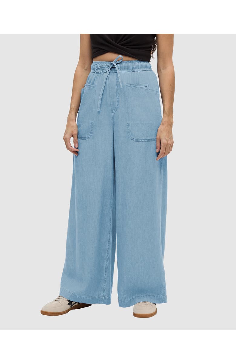 tentree Crestwood Pant, Main, color, Light Wash