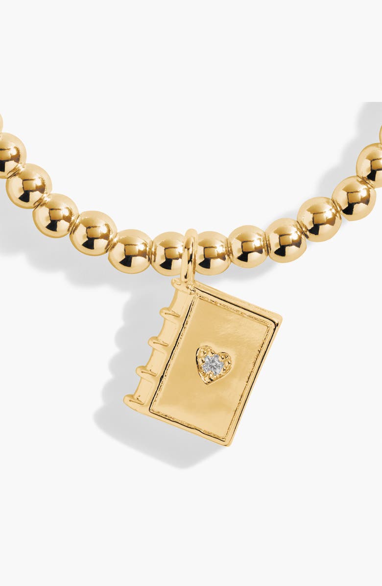 A Littles & Co A Little 'New Chapter' Bracelet in Gold-Tone Plating, Alternate, color, Metallic Gold