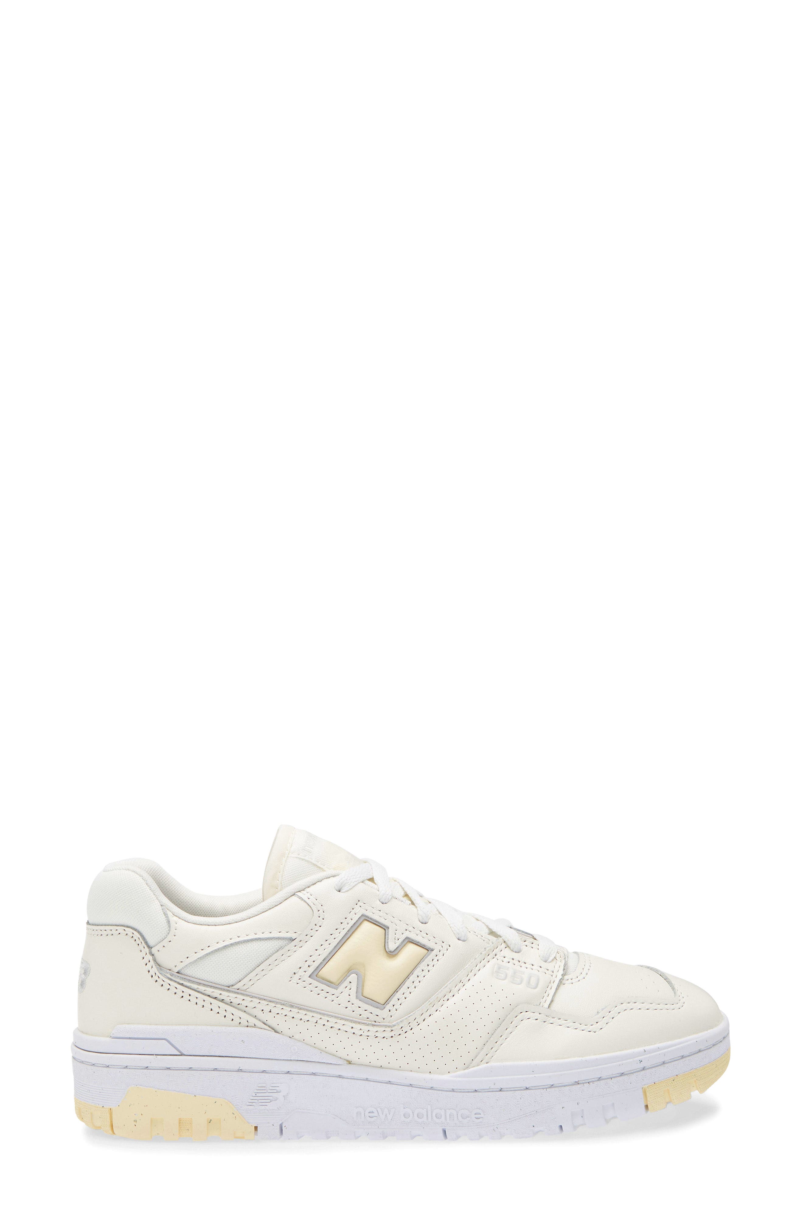New Balance 550 Basketball Sneaker, Alternate, color, Sea Salt/ Calcium