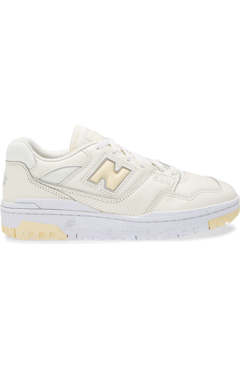 New Balance 550 Basketball Sneaker, Alternate, color, Sea Salt/ Calcium