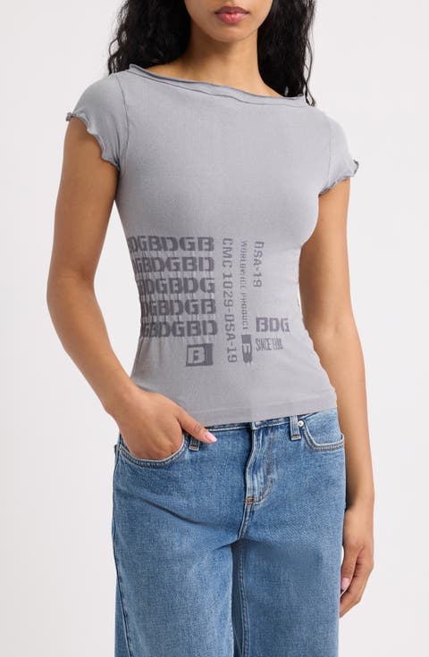 Grunge Graphic Seamless Baby Tee