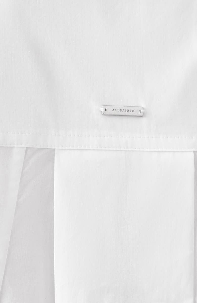 AllSaints Alber Long Sleeve Shirtdress, Alternate, color,