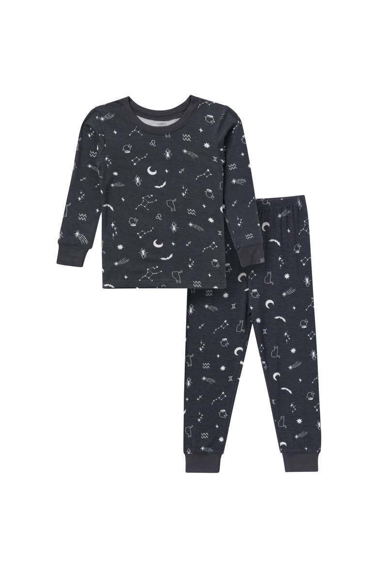 Hacci Sung Fit Footless Pajama Set, Alternate, color, Halloween Night