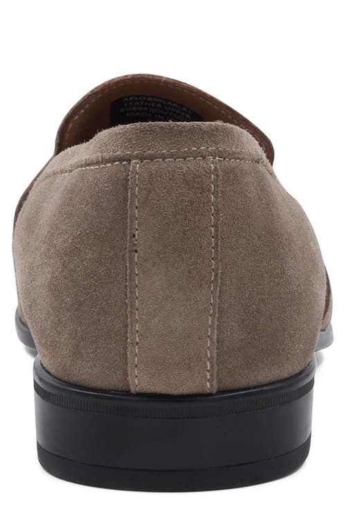 Bruno Magli Arlo Loafer In Ivory Suede
