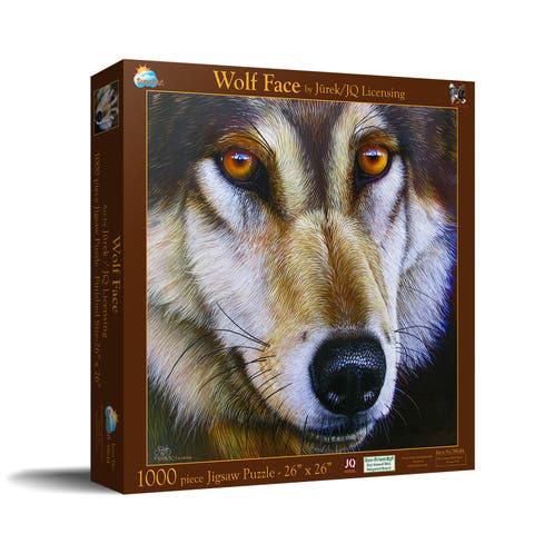 Wolf Face 1000 piece Jigsaw Puzzle for Adults