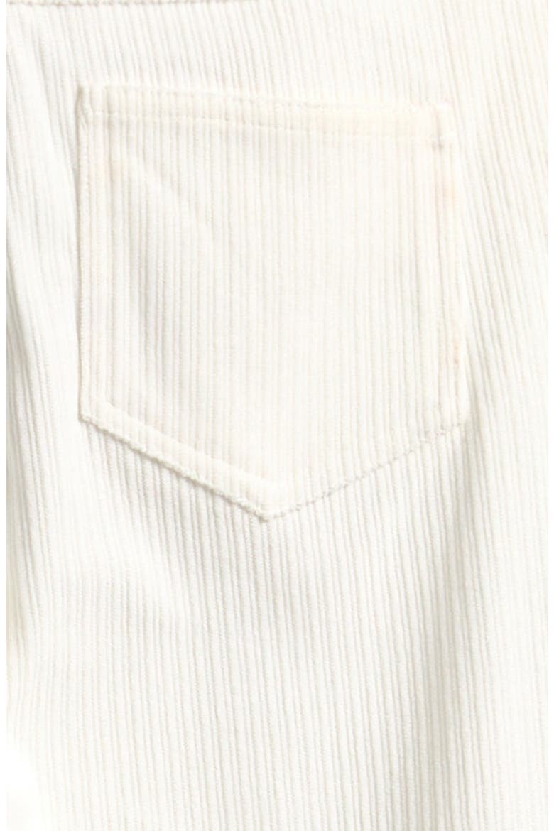 Kids' Wide Leg Corduroy Pants, Alternate, color, WINTER WHITE