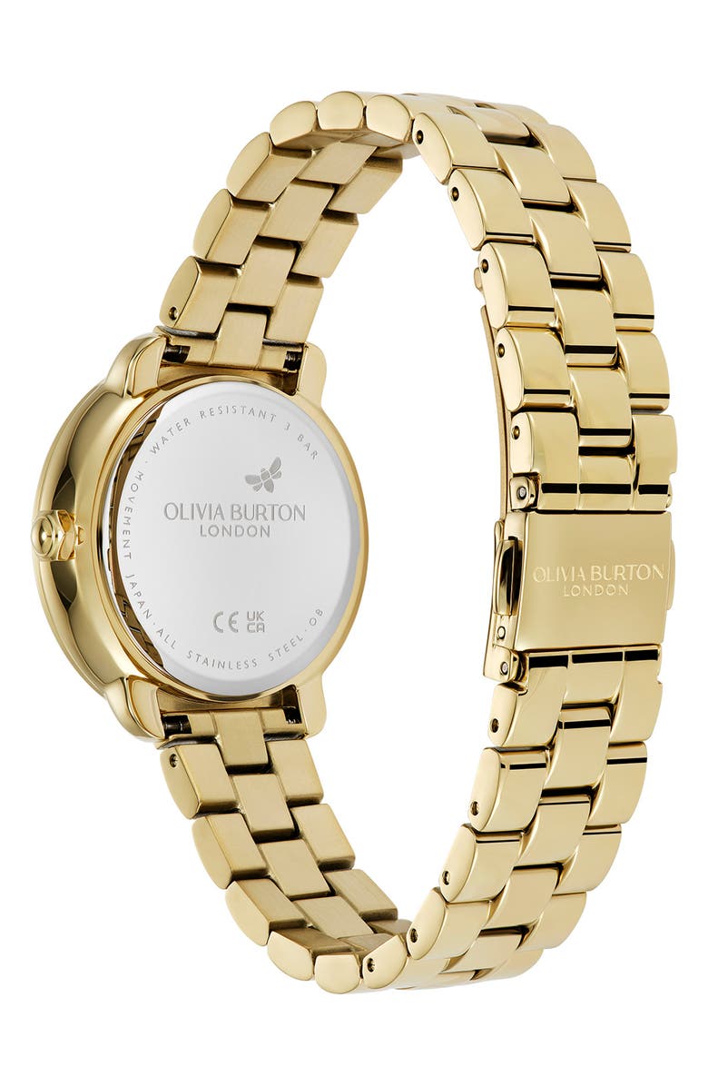 Olivia Burton Moonphase Watch, 34mm, Alternate, color, Gold