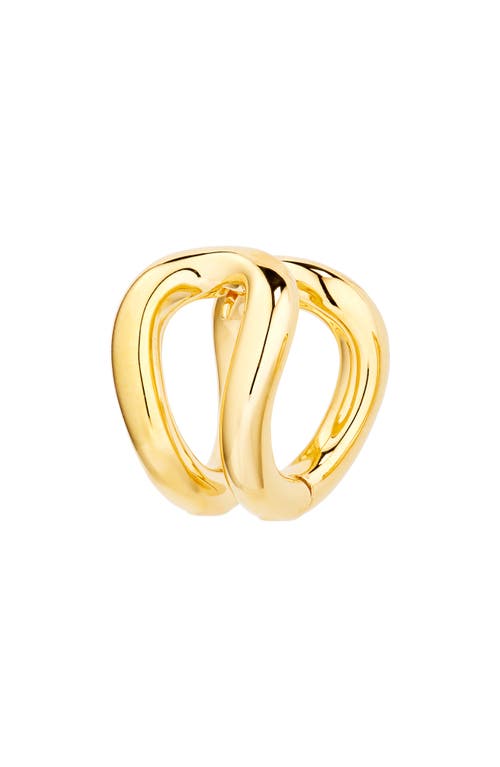 Lie Studio Lié Studio The Steffie Earrings In Gold