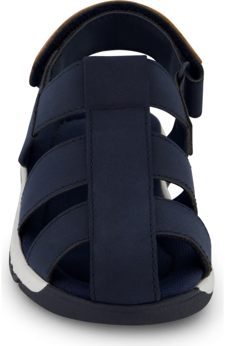 Kenneth Cole Kids' Benjamin Casey Fisherman Sandal, Alternate, color, Navy