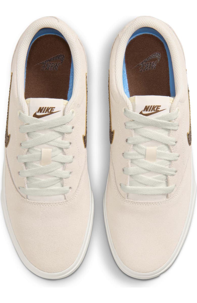Nike Charge Suede Premium Sneaker, Alternate, color, Sail/ Khaki/ Black/ Chocolate