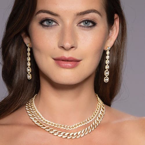 Anna Zuckerman El Camino 4ctw Drop Earrings In Yellow Gold