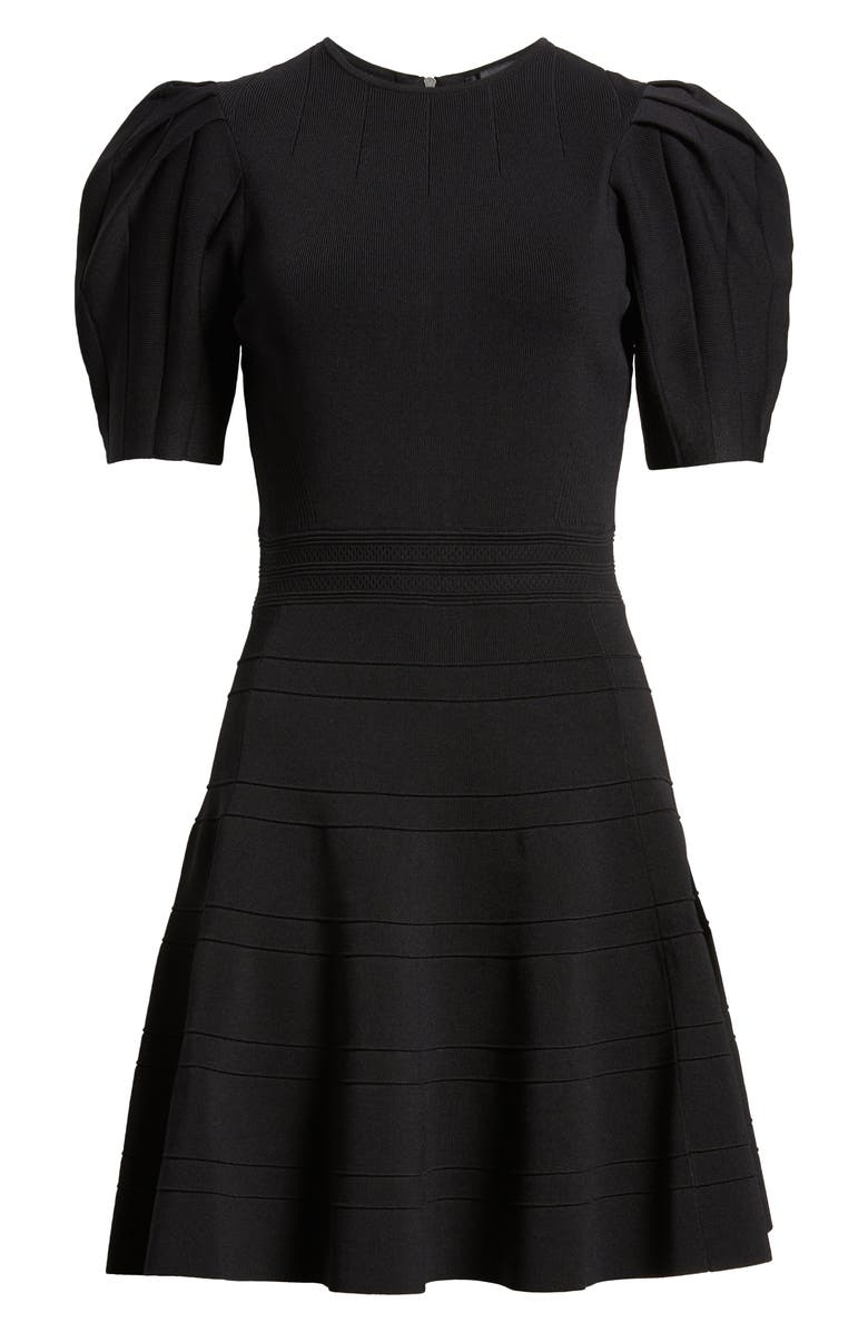 Ted Baker London Velvey Puff Sleeve Dress, Alternate, color,