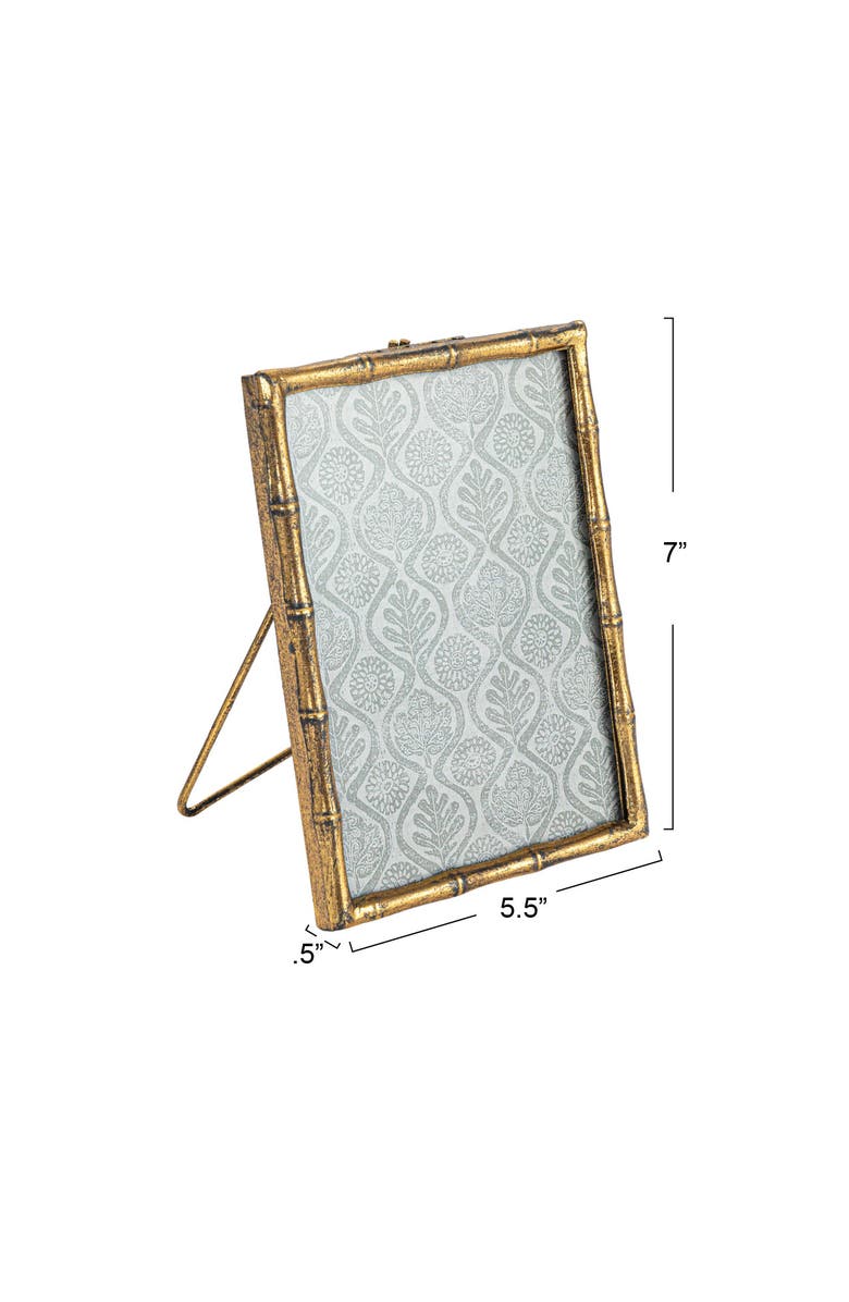 Storied Home Metal Wood Style Photo Frame, Alternate, color,