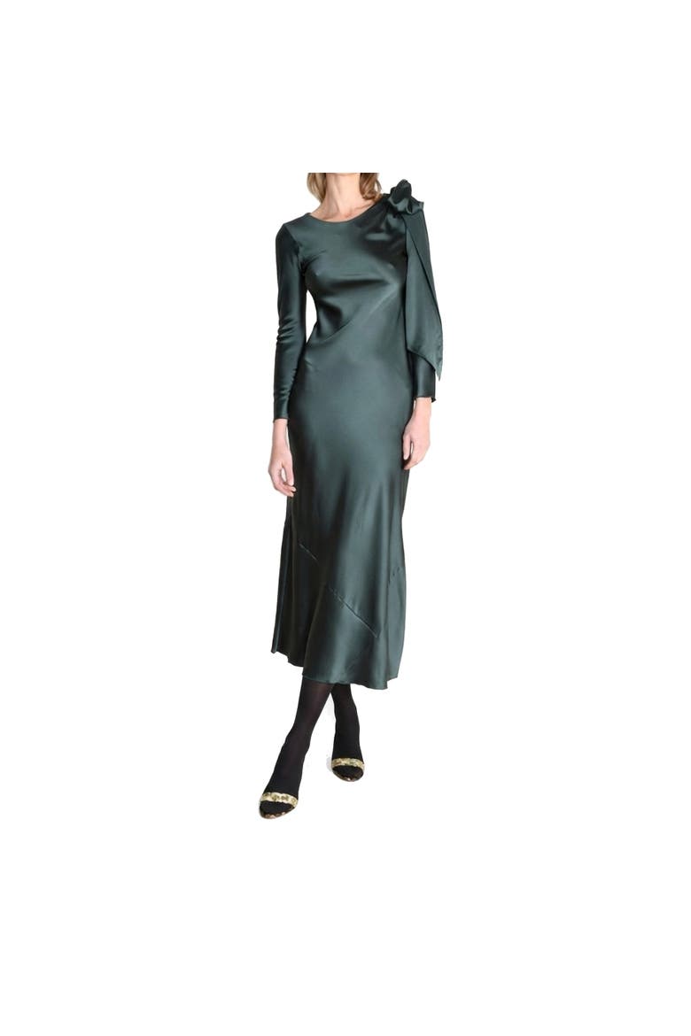 x Julie Harrah-Jill Dress, Alternate, color, Green