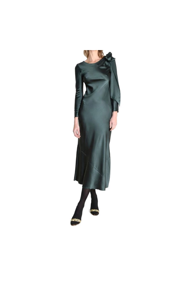 Madison Maison x Julie Harrah-Jill Dress, Alternate, color, Green