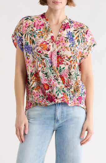 CHENAULT Print Woven Top