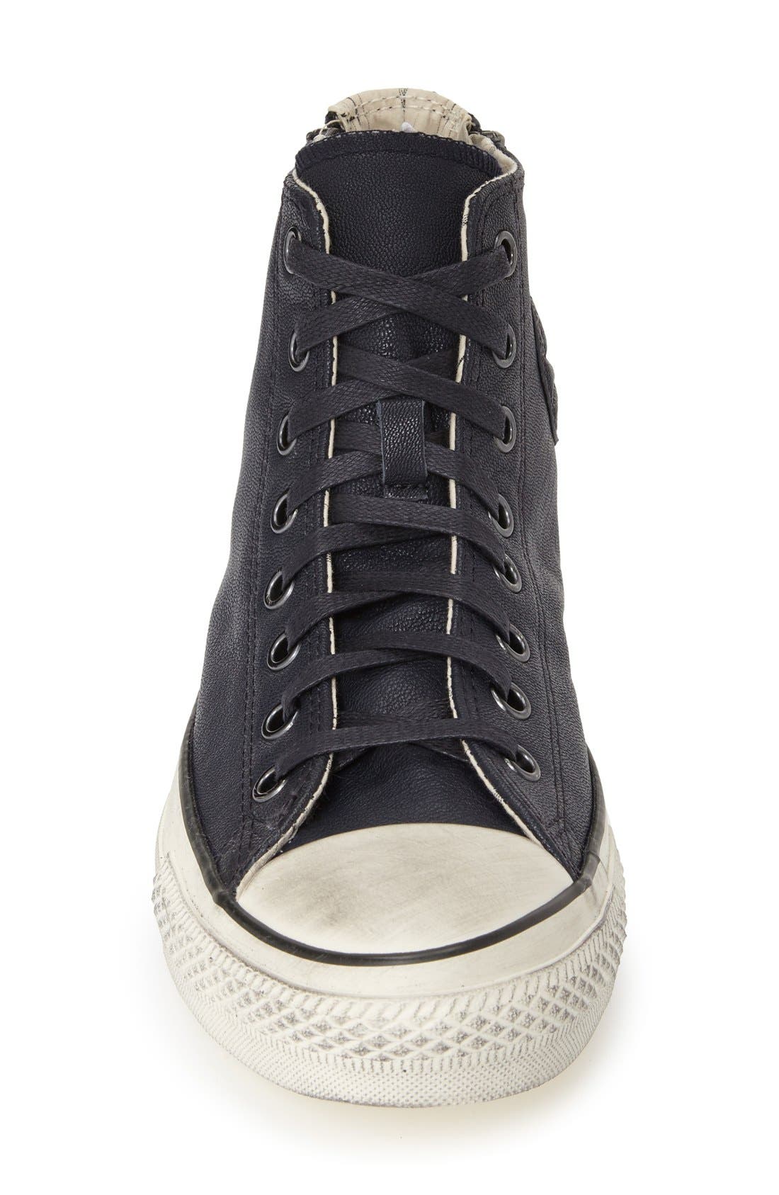Converse by John Varvatos Chuck Taylor<sup>®</sup> All Star<sup>®</sup> Double Heel Zip Sneaker, Alternate, color, 