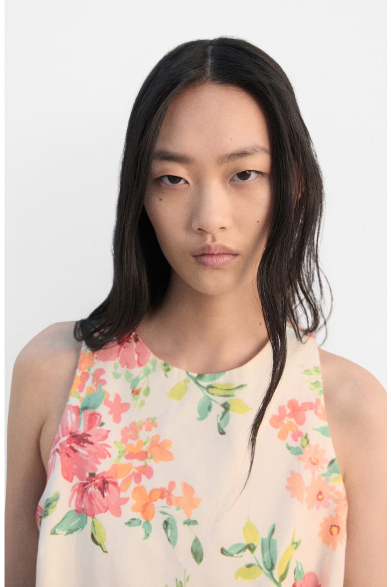 Floral Cotton Crop Tank, Alternate, color, OFF WHITE