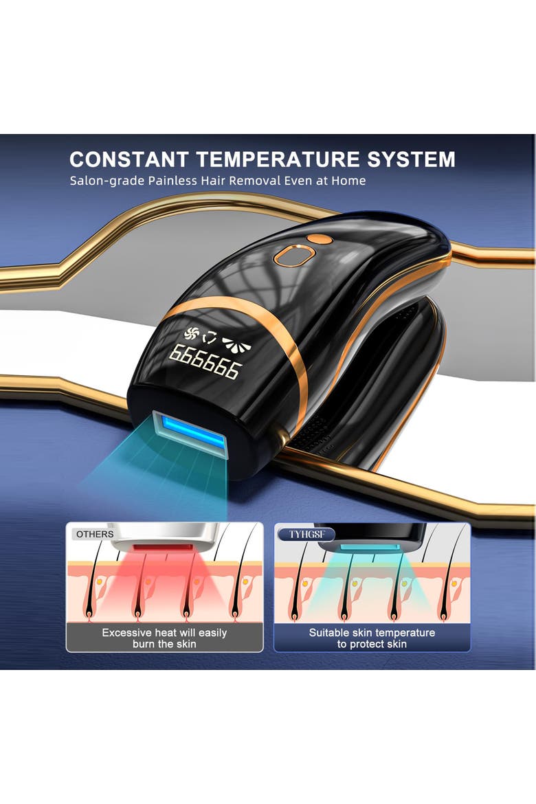 Whole Body Laser Hair Removal Device, Alternate, color, Black