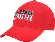 COLOSSEUM Men's Colosseum Red NC State Wolfpack Positraction Snapback Hat