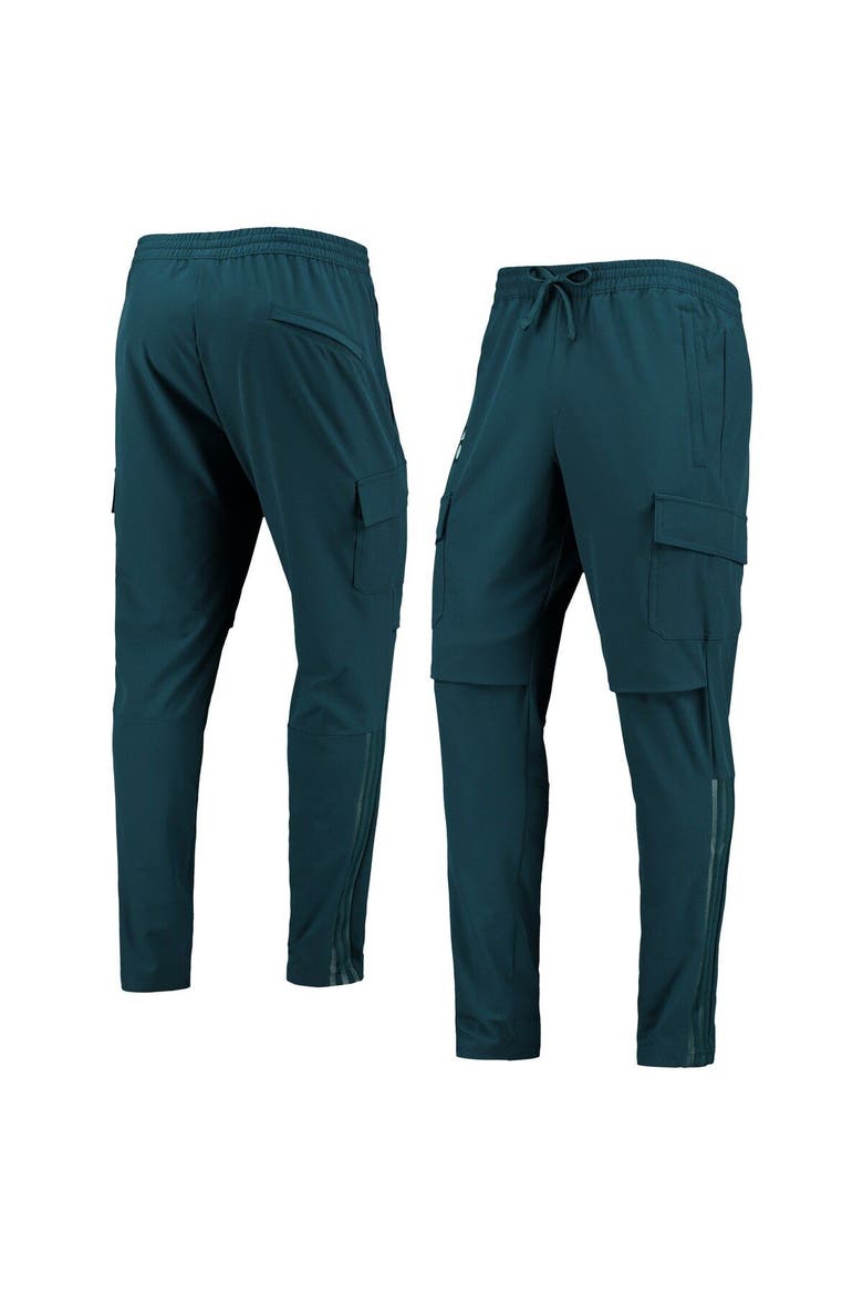 Men's adidas Green Atlanta United FC Travel Pants, Main, color, Green