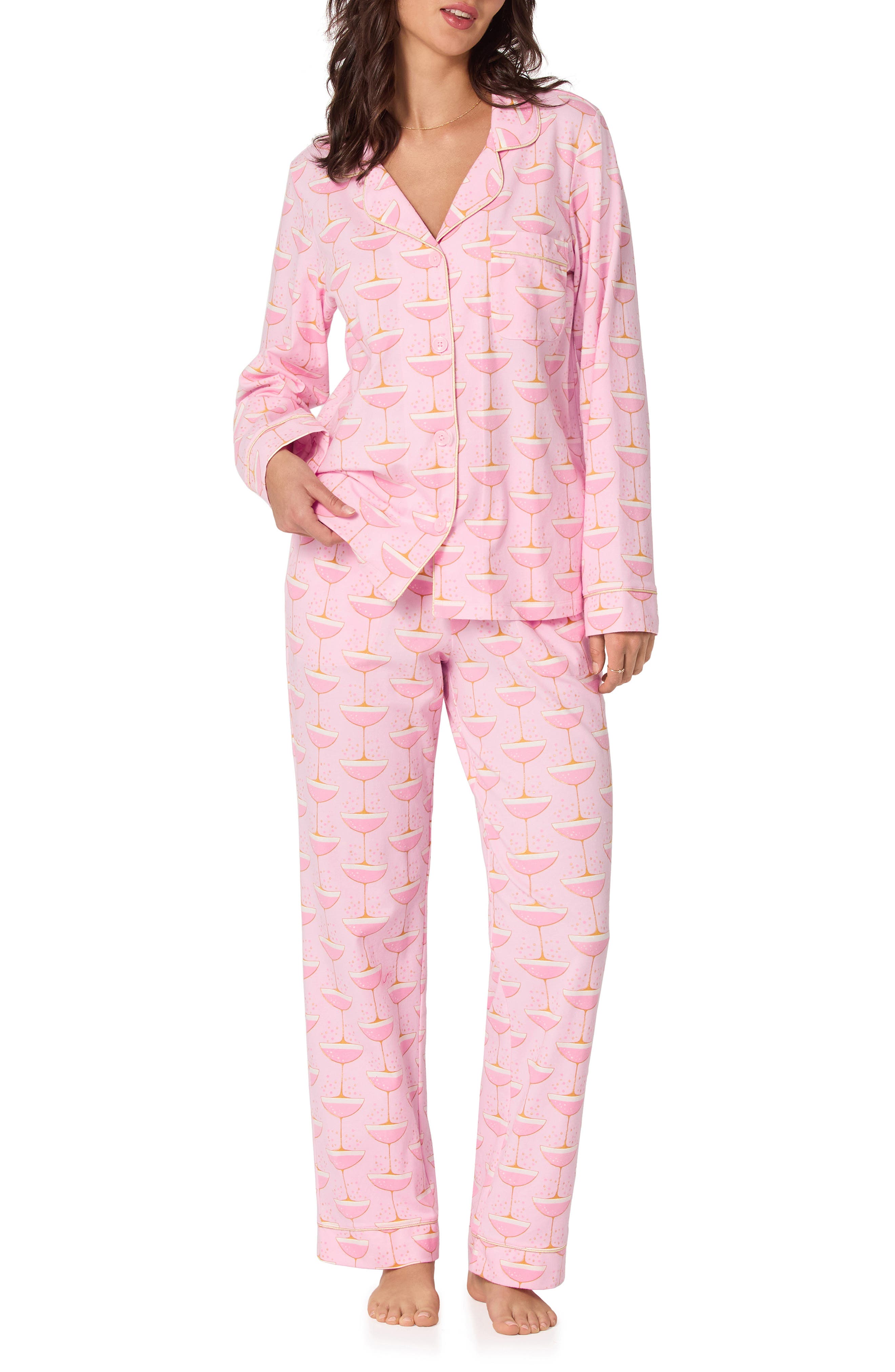 BedHead Pajamas Print Jersey Pajamas