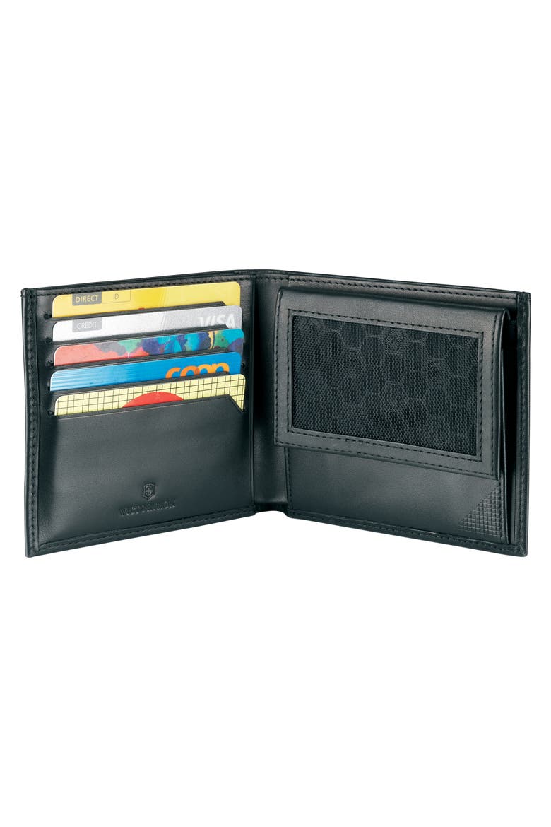 Altius Edge Pythagoras Wallet, Alternate, color, BLACK