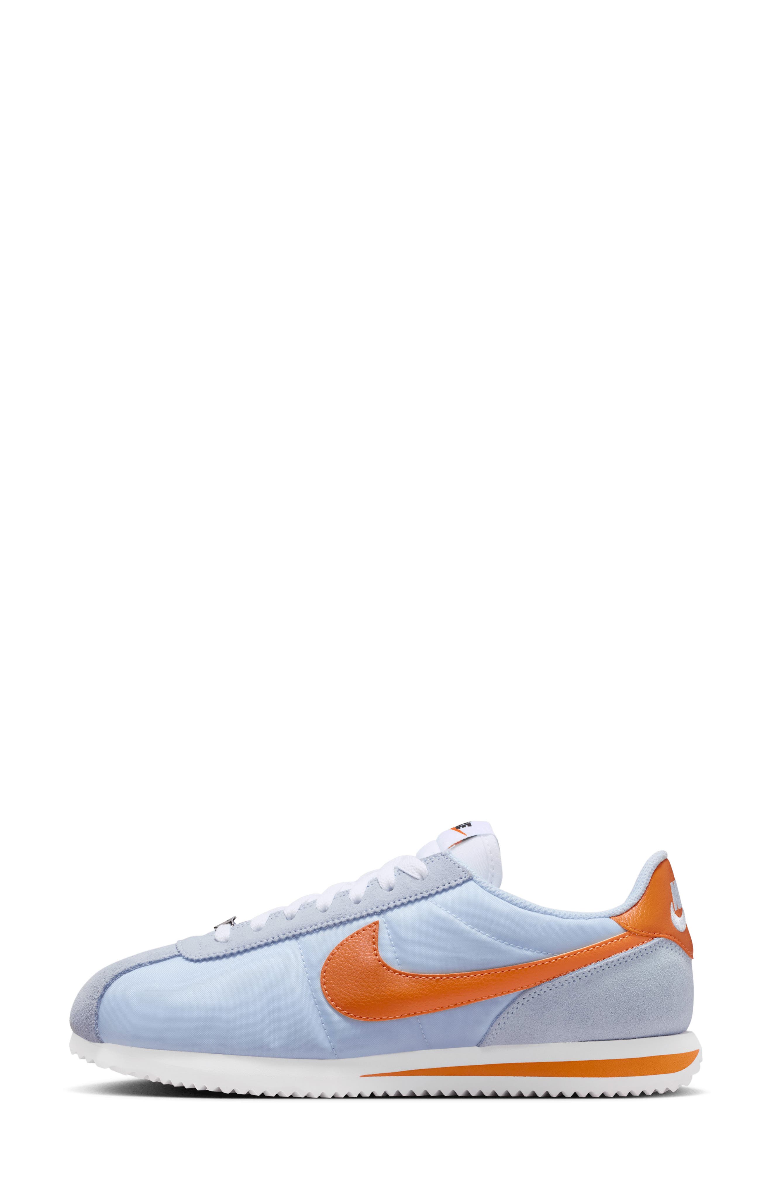 Cortez TXT Sneaker, Alternate, color, BLUE/ WHITE/ HOT CURRY