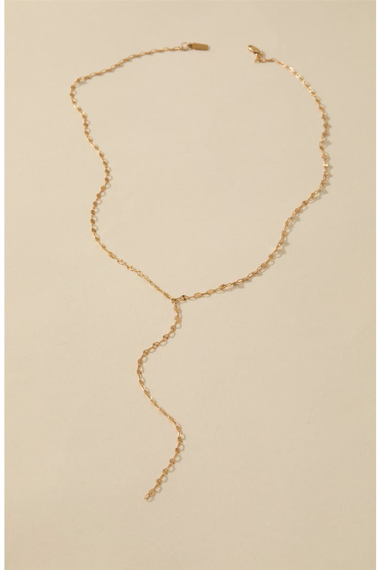 Rio Lariat Necklace, Alternate, color, GOLD