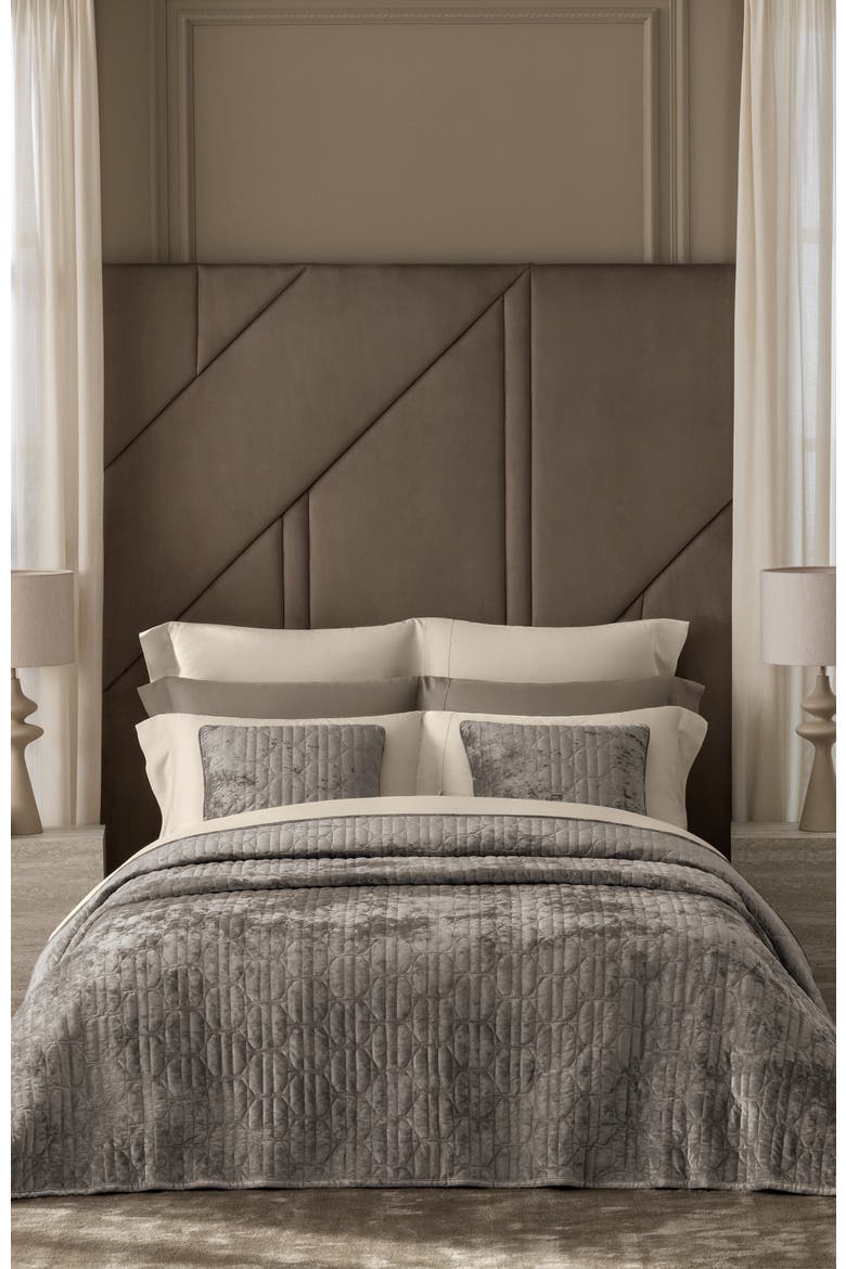 Arnas Bedcover, Alternate, color, Grey