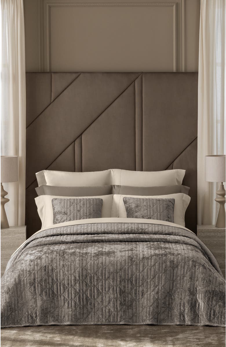 Togas Arnas Bedcover, Alternate, color, Grey